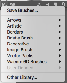 Brush Library List