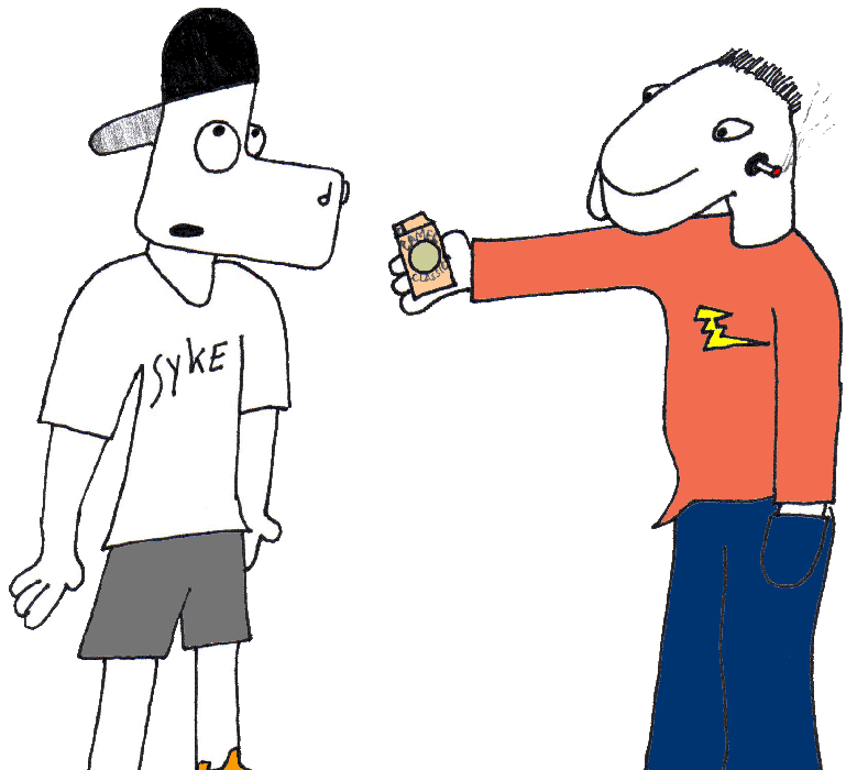 Old Joe and Syke Cow
