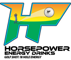 Horsepower Energy Drinks Golf Shot