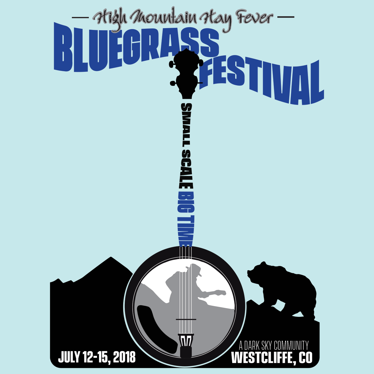 bluegrass festival t-shirt