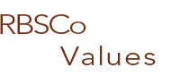 RBSCo Values