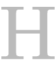 H icon