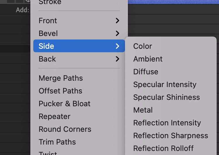 Material Option